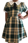 EMAN SCHOOL PLAID DRESS