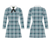 AYA Elementary Girls Dress (long sleeve) (PLAID)