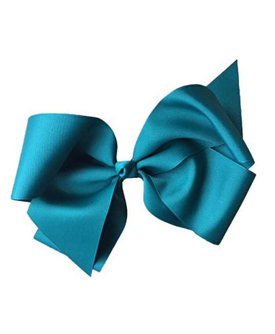 AYA Elementary Girls Bow (Teal)