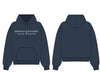 BHA hoodie ALL AGE GROUPS (1st - 12th grade) (NAVY BLUE)