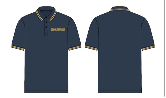 Peace Academy High School Boys polo shirt short sleeve