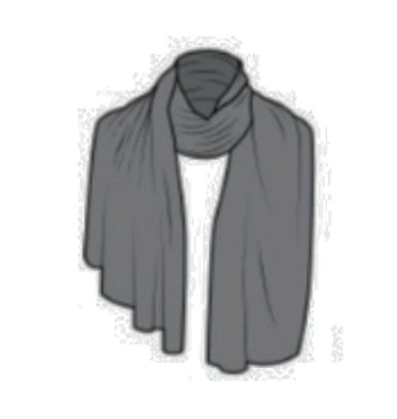 AL-NOOR SCHOOL 6TH-8TH GIRLS HIJAB (dark grey) MODAL MATERIAL