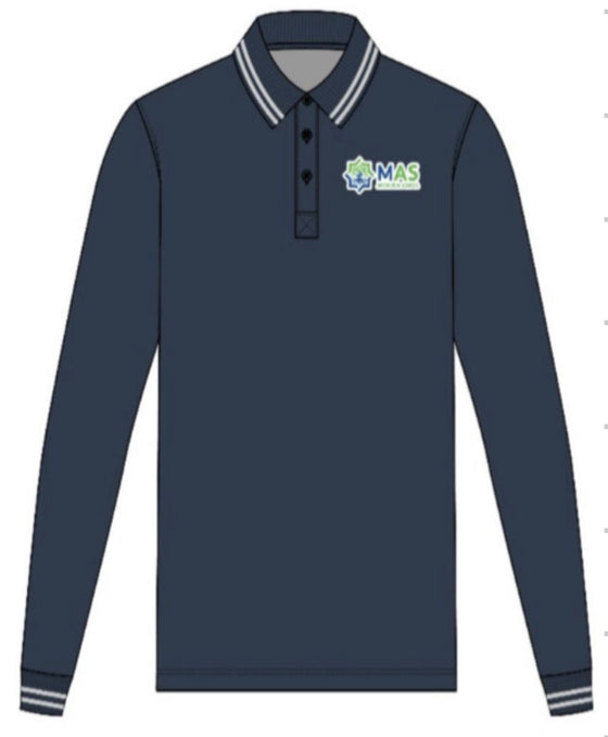 MAS ANDALUSIA MIDDLE SCHOOL POLO TSHIRT - LONG SLEEVE