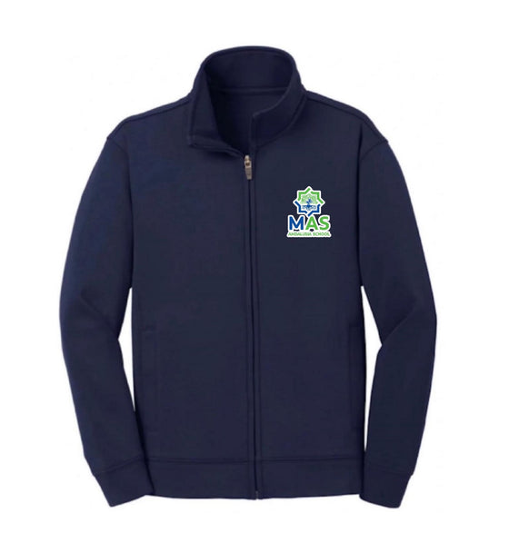 MAS ANDALUSIA Fleece jacket navy