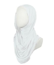  AYA High School + Middle School Girls Hijab (White)