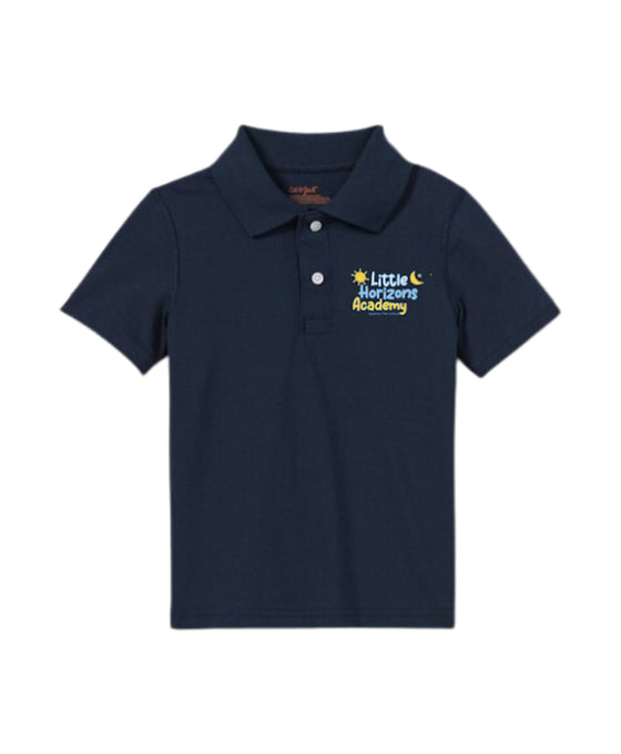 LHA Pk1-KG Boys Polo T-shirt (Navy Blue)