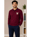 HUDA ACADEMY Boys polo shirt Burgundy (Long Sleeve)