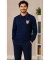 HUDA ACADEMY Boys Polo Shirt Navy (Long Sleeves)