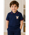 HUDA ACADEMY Boys polo shirt Navy (short sleeves)