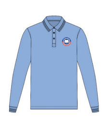  HQA BOYS POLO TSHIRT - LIGHT BLUE (LONG SLEEVE)