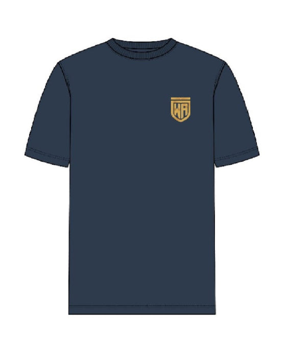 Wisdom Academy Boys Gym Shirt (elementary girls only up to age 7)
