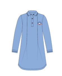  HQA GIRLS TUNIC - LIGHT BLUE (LONG SLEEVE)