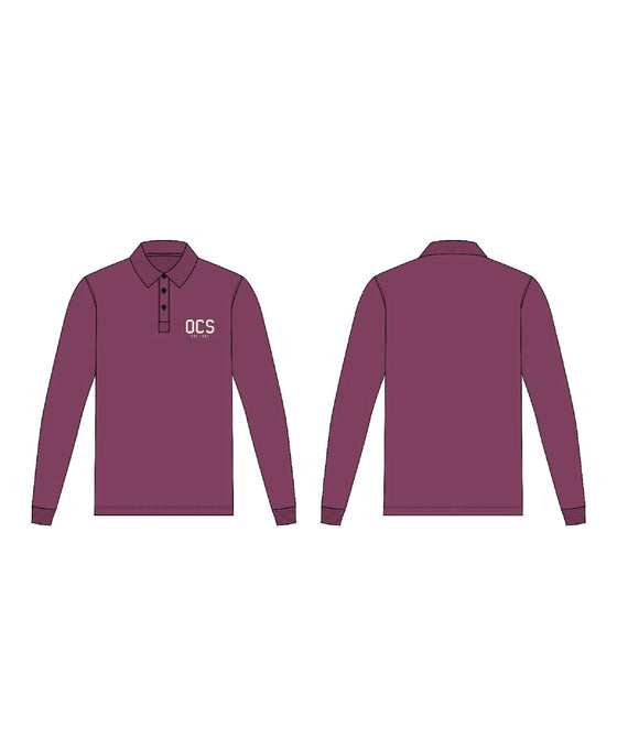 OCS Elementary Boys Polo Shirt (long sleeve)