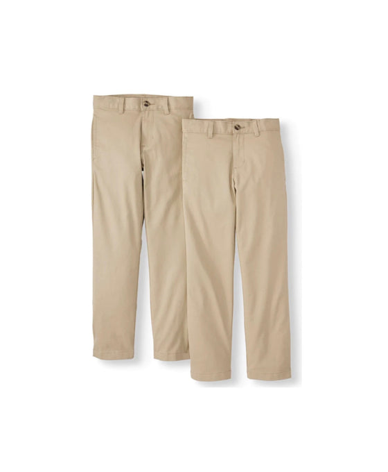 EMAN SCHOOL GIRLS PANTS - KHAKI