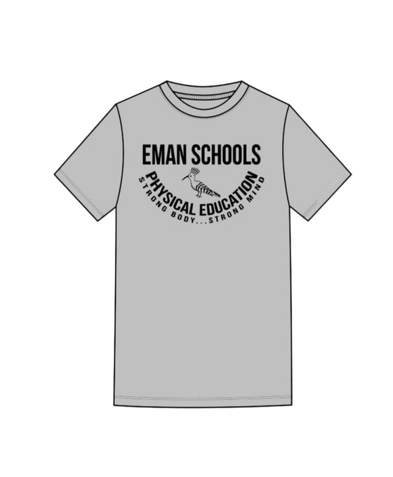 EMAN SCHOOL BOYS GYM SHIRT - SHORT SLEEVE