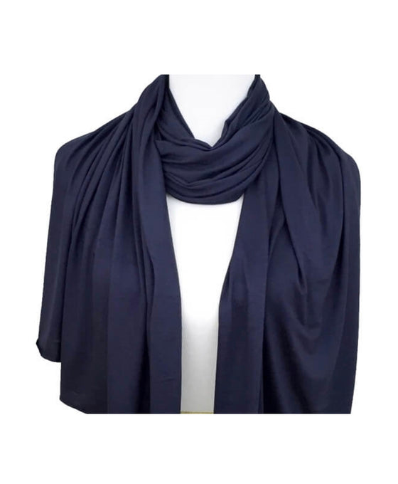 Middle School Girls Hijab (Navy Blue)