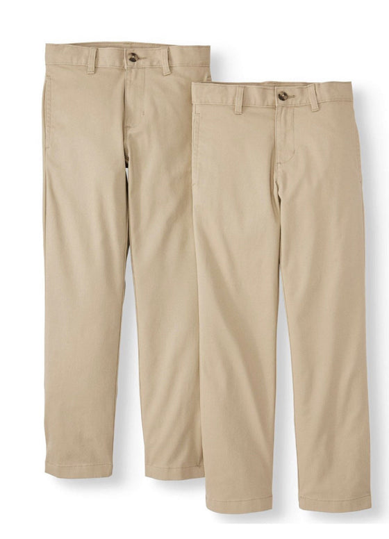 EMAN SCHOOL BOYS PANTS - KHAKI