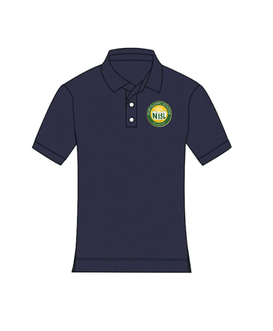 NISL High School/ Middle School Boys Polo Shirt - Navy