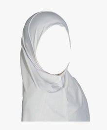  BHA Elementary Girls White Hijab