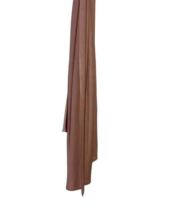Luxury Jersey Hijab - Dusty Pink