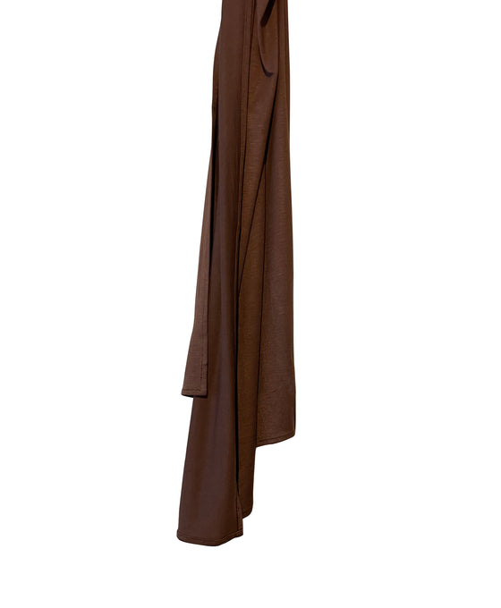 Luxury Jersey Hijab - Espresso