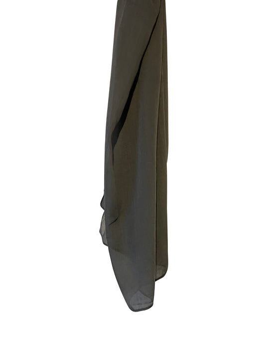 Viscose Maxi Size Hijab - Dark Grey