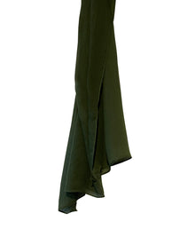  Viscose Basic Size Hijab - Army Green