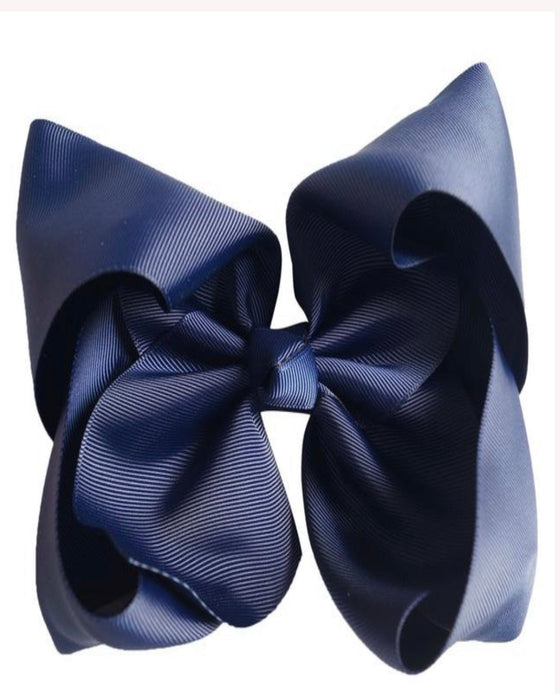 GTA Montessori Navy/Light Blue Bow (Optional)