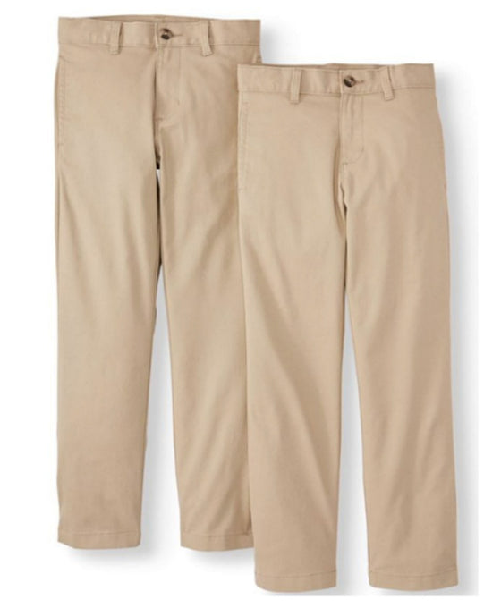 IQA Boys High School Pants - Khaki