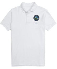  NCMA Pre-Primary/Lower Elementary Unisex Polo Shirt Short Sleeve (white)