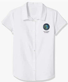  NCMA Upper Elementary Girls White Button Down Shirt