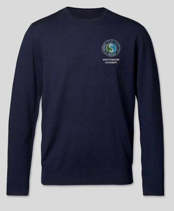 NCMA Middle School Unisex Crewneck Sweater (Navy)