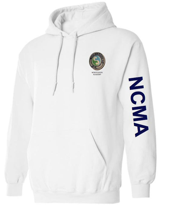 Custom Unisex School Sweatshirt - white