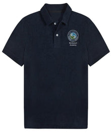  NCMA Middle School Unisex Polo Shirt Short Sleeve (navy blue)